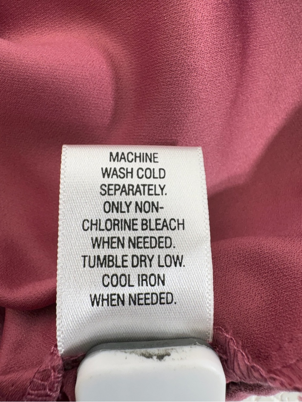 Sonoma Dusty Rose Zip-Front Jean Jacket 3492 - Picture 4 of 12
